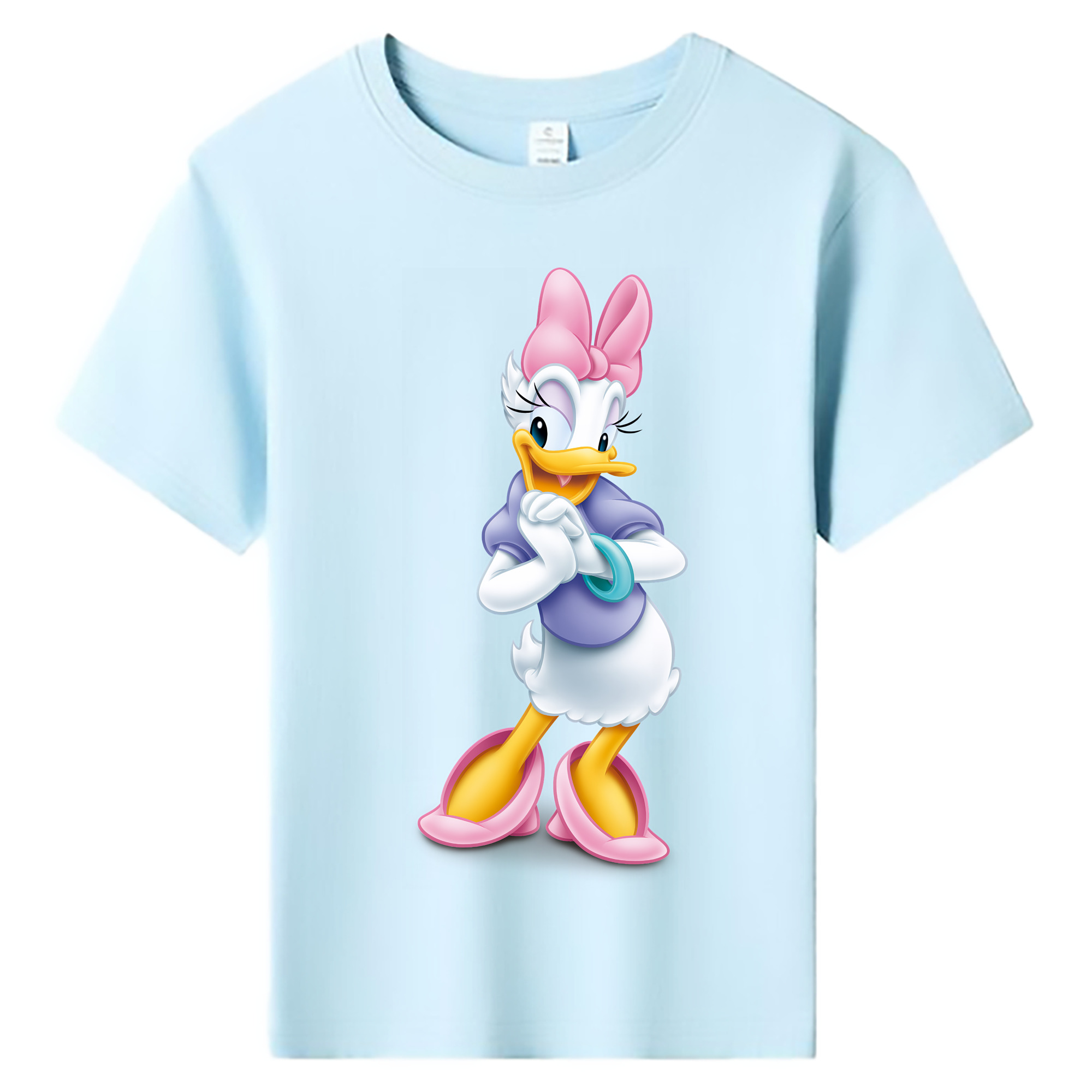 （画像用） ミッキーマウス Mickey Mouse 綿100％キッズTシャツ（フロントプリント）